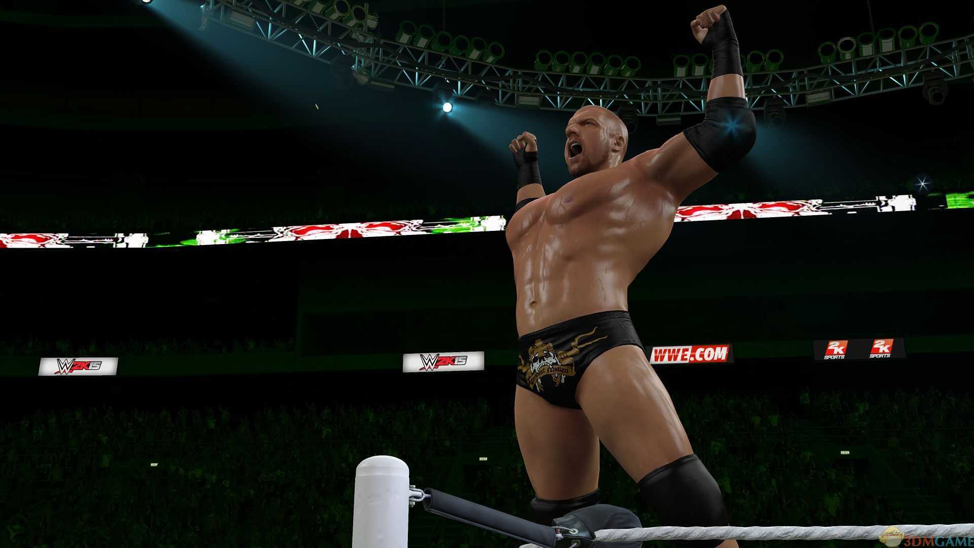 WWE 2K15/美国职业摔角联盟2K15/单机.同屏多人 集成1号升级挡DLC