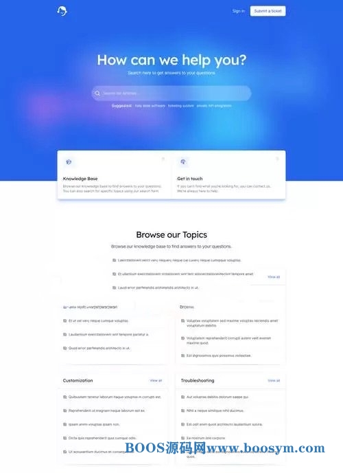 Ticketfy客服支持工单系统和知识库文档中心PHP网站源码