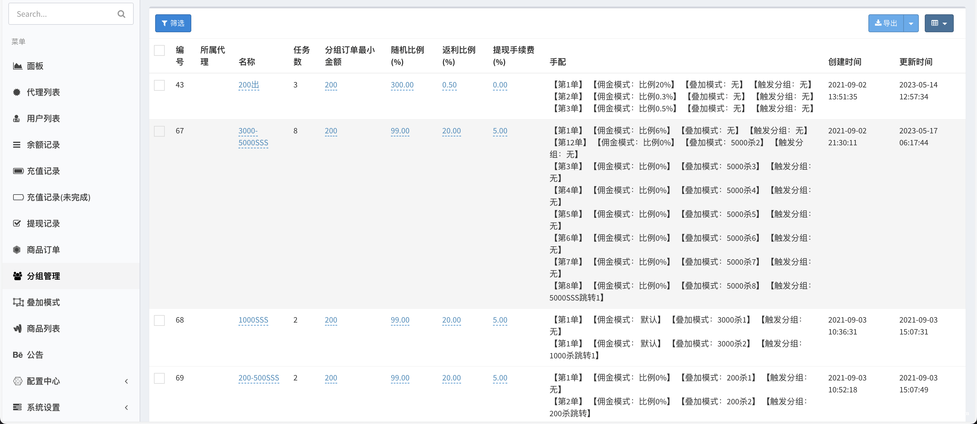 中英双语言海外任务刷单投资理财源码/支持叠加分组模式+代理分销/前端vue编译后