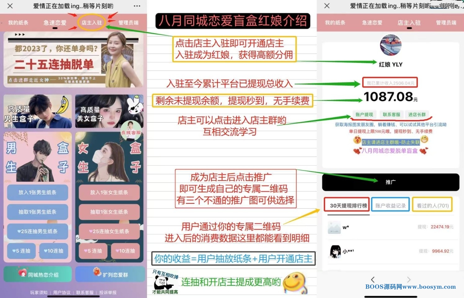 全新交友盲盒+付费进群二合一源码 包含全套源码+教程